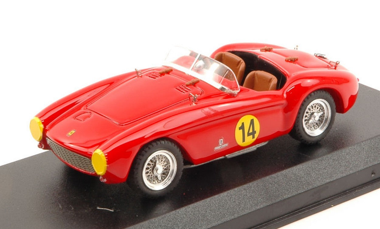 SCALE MODEL COMPATIBLE WITH FERRARI 500 MONDIAL N.14 5th CLASS GP SPA 1954 HERMAN ROOSDORP 1:43 ART MODEL AM0338