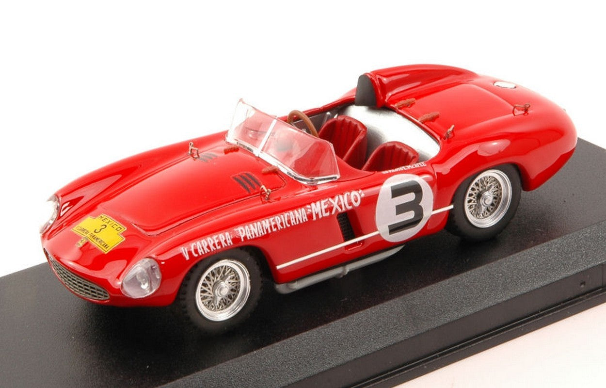 SCALE MODEL COMPATIBLE WITH FERRARI 500 MONDIAL N.3 RETIRED CARRERA 1954 RUBIROSA-MC AFEE 1:43 ART MODEL AM0169