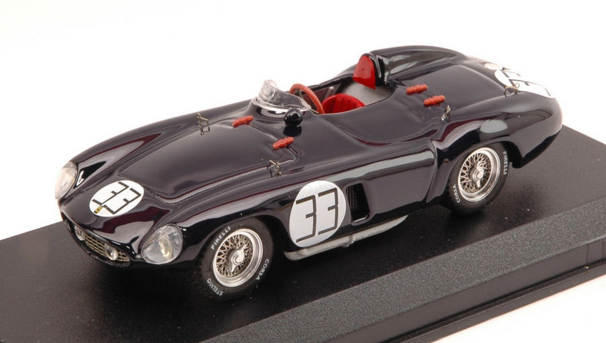 SCALE MODEL COMPATIBLE WITH FERRARI 500 MONDIAL N.33 8th S.BARBARA 1954 P.RUBIROSA 1:43 ART MODEL AM0222