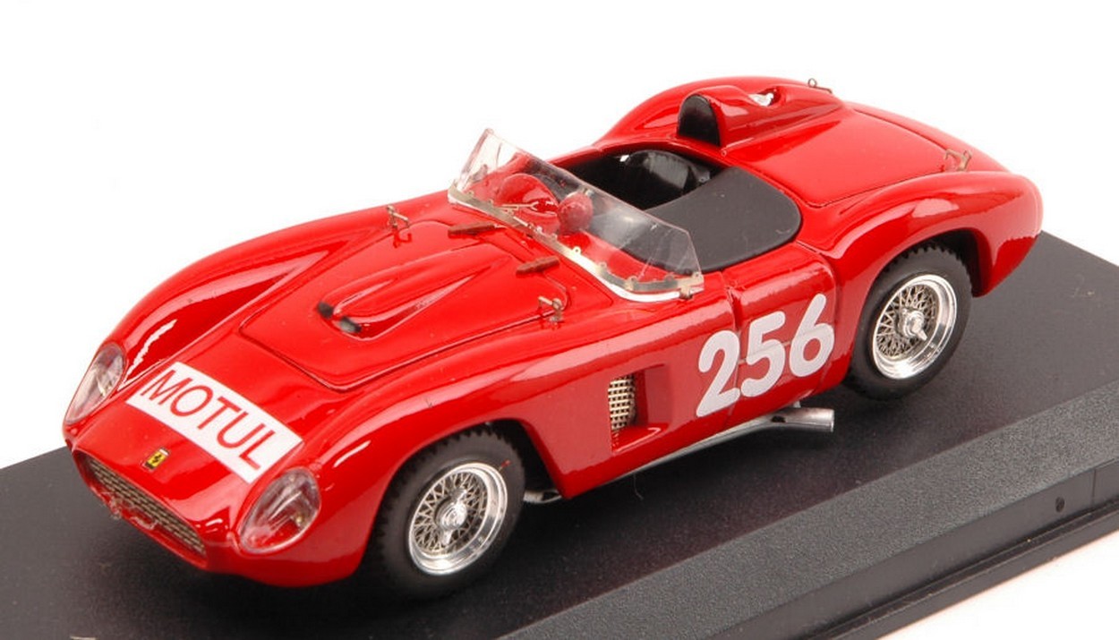 SCALE MODEL COMPATIBLE WITH FERRARI 500 TR N.256 SASSI SUPERGA 1957 G.MUNARON 1:43 ART MODEL AM0128