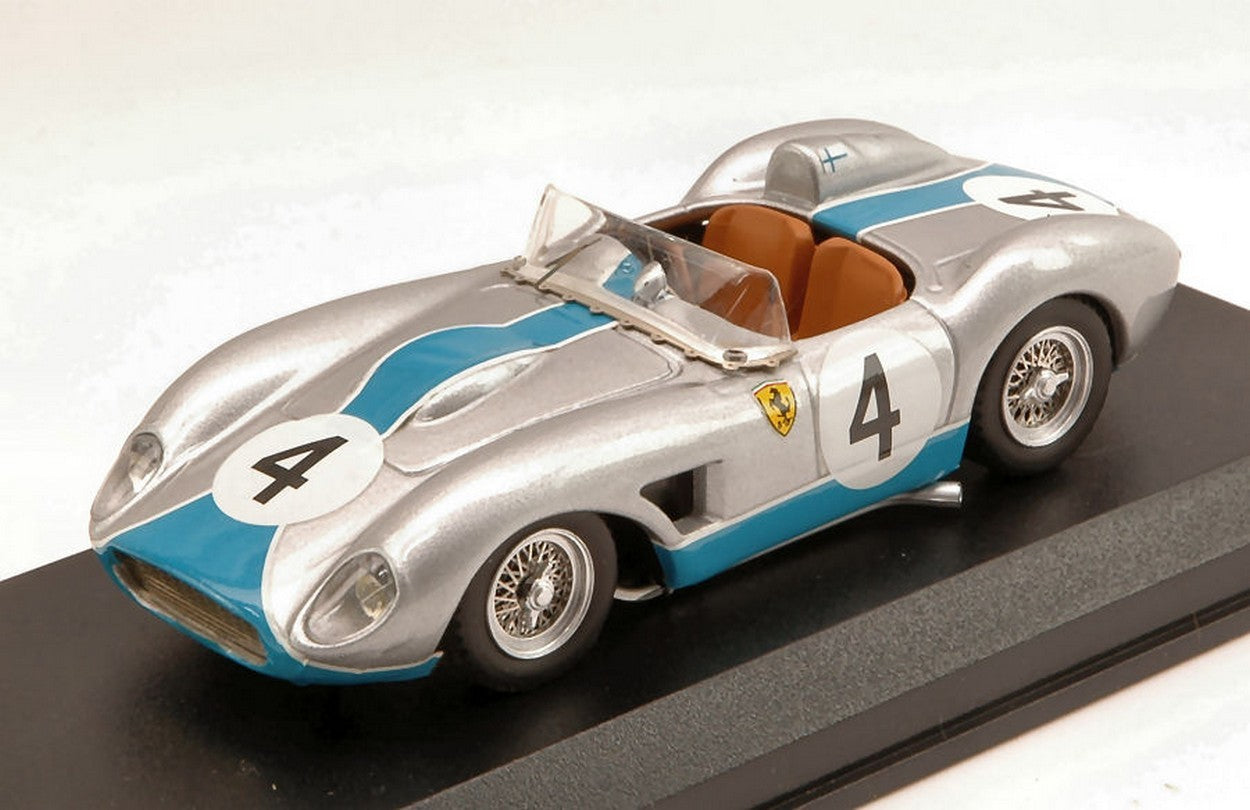 SCALE MODEL COMPATIBLE WITH FERRARI 500 TRC N.4 GPSVEZIA 1958 O.BREMER 1:43 ART MODEL AM0100