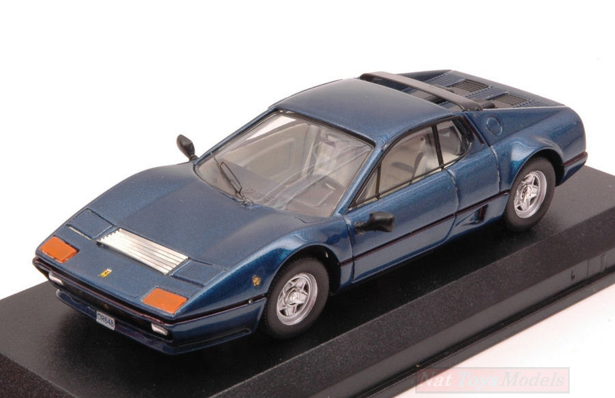 MODELE REDUIT COMPATIBLE AVEC FERRARI 512 BB 1976 GIORGIO ARMANI BLEU 1:43 MEILLEUR MODELE BT9289