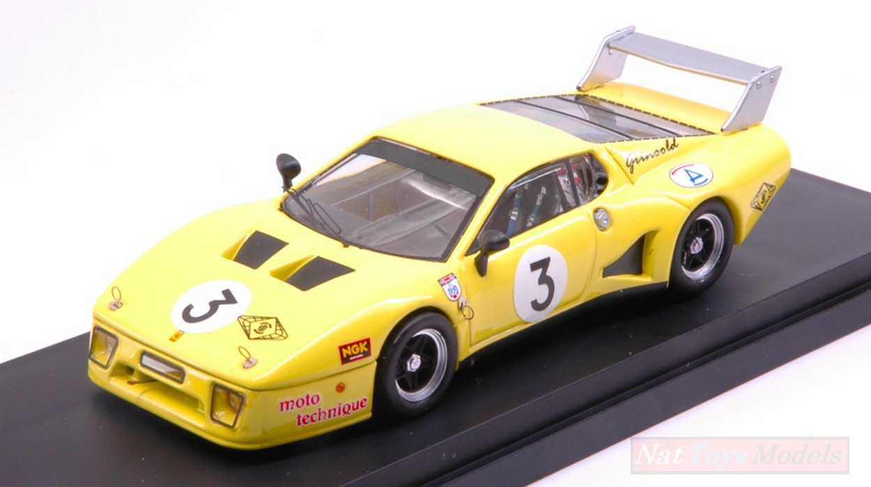 SCALE MODEL COMPATIBLE WITH FERRARI 512 BB N.3 1000 KM FUJI 1981 GRISWOLD-BOND 1:43 BEST MODEL BT9724
