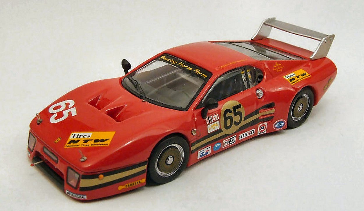 SCALE MODEL COMPATIBLE WITH FERRARI 512 BB N.65 RETIRED 24H DAYTONA 1983 BAIRD-MEAD-PUMPELLY 1:43 BEST MODEL BT9401