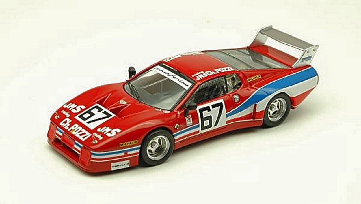 SCALE MODEL COMPATIBLE WITH FERRARI 512 BB N.67 54th DAYTONA 1979 BALLOT LENA-LECLERE-ANDRUET 1:43 BEST MODEL BT9300