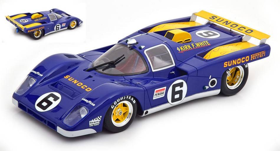 SCALE MODEL COMPATIBLE WITH FERRARI 512 M N.6 24 H DAYTONA 1971 DONOHUE-HOBBS 1:18 CMR CLASSIC MODEL REPLICARS CMR013