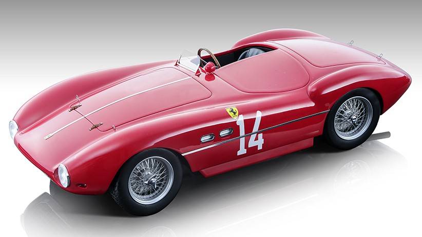 SCALE MODEL COMPATIBLE WITH FERRARI 735S N.14 GP DELL'AUTODROMO 1953 ASCARI 1:18 TECNOMODEL TMD18246B