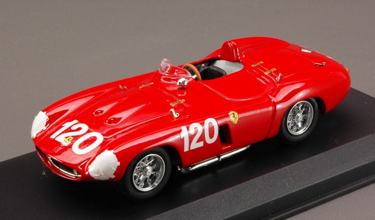 SCALE MODEL COMPATIBLE WITH FERRARI 750 MONZA N.120 RETIRED T.FLORIO 1955 MAGLIOLI-SIGHINOLFI 1:43 BEST MODEL BT9047