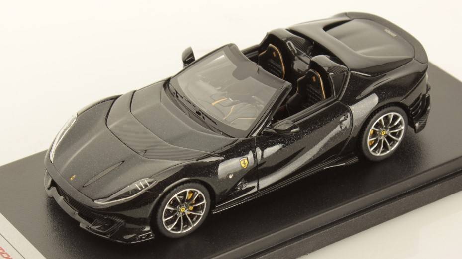 SCALE MODEL COMPATIBLE WITH FERRARI 812 COMPETIZIONE A NERO DAYTONA 1:43 LOOKSMART LS531F