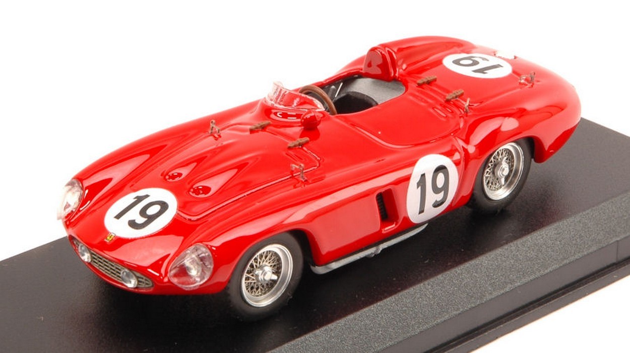 SCALE MODEL COMPATIBLE WITH FERRARI 857 N.19 RETIRED 12H SEBRING 1956 DE PORTAGO-KIMBERLY 1:43 ART MODEL AM0302