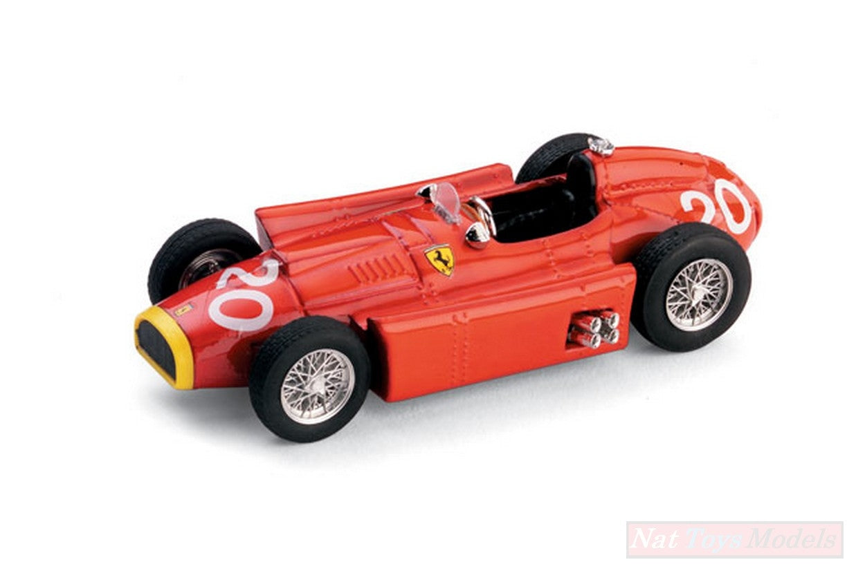 SCALE MODEL COMPATIBLE WITH FERRARI D 50 JMFANGIO 1956 N.20 4rt MONACO GP 1:43 BRUMM BM0127