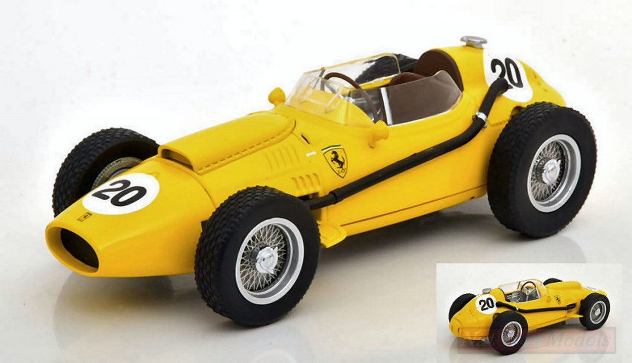 SCALE MODEL COMPATIBLE WITH FERRARI DINO 246 F1 OLIVER GENDEBIEN 1958 N.20 BELGIUM GP 1:18 CMR CLASSIC MODEL REPLICARS CM