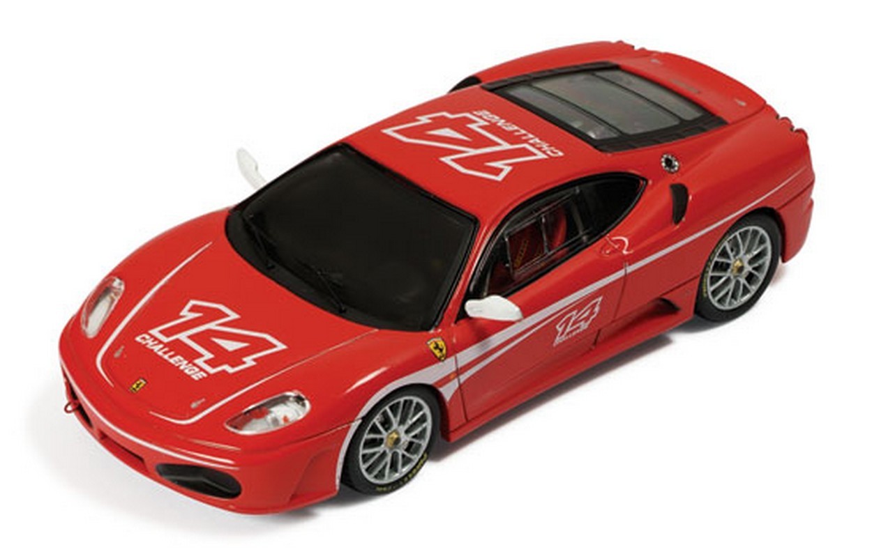 SCALE MODEL COMPATIBLE WITH FERRARI F 430 CHALLENGE RED 1:43 IXO MODEL FER040