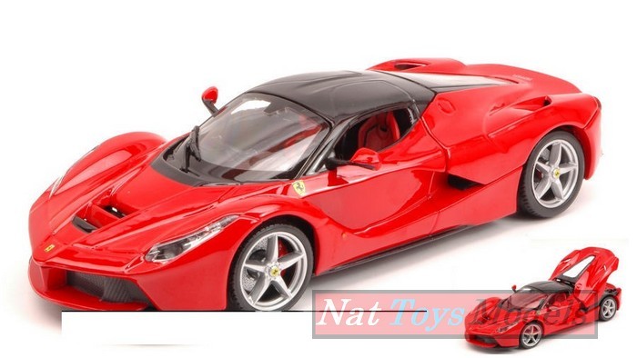 SCALE MODEL COMPATIBLE WITH FERRARI LA FERRARI 2013 RED 1:24 BURAGO BU26001R