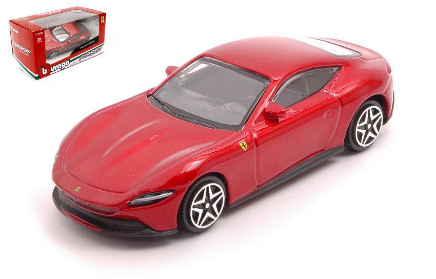 SCALE MODEL COMPATIBLE WITH FERRARI ROMA RED 1:43 BURAGO BU36047R MODEL