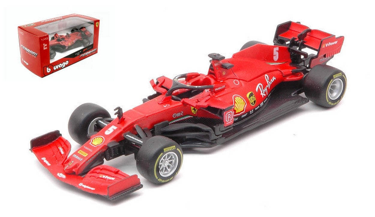SCALE MODEL COMPATIBLE WITH FERRARI SF1000 SEBASTIAN VETTEL 2020 N.5 AUSTRIAN GP 1:43 BURAGO BU36823V