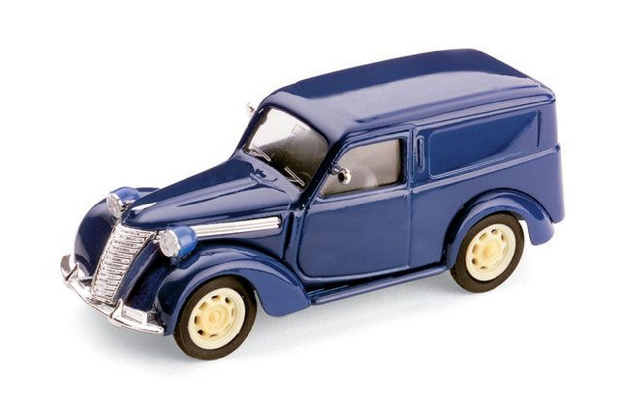 MODELLINO IN SCALA COMPATIBILE CON FIAT 1100 E FURGONE 1947-48 BLU 1:43 BRUMM BM0177-01