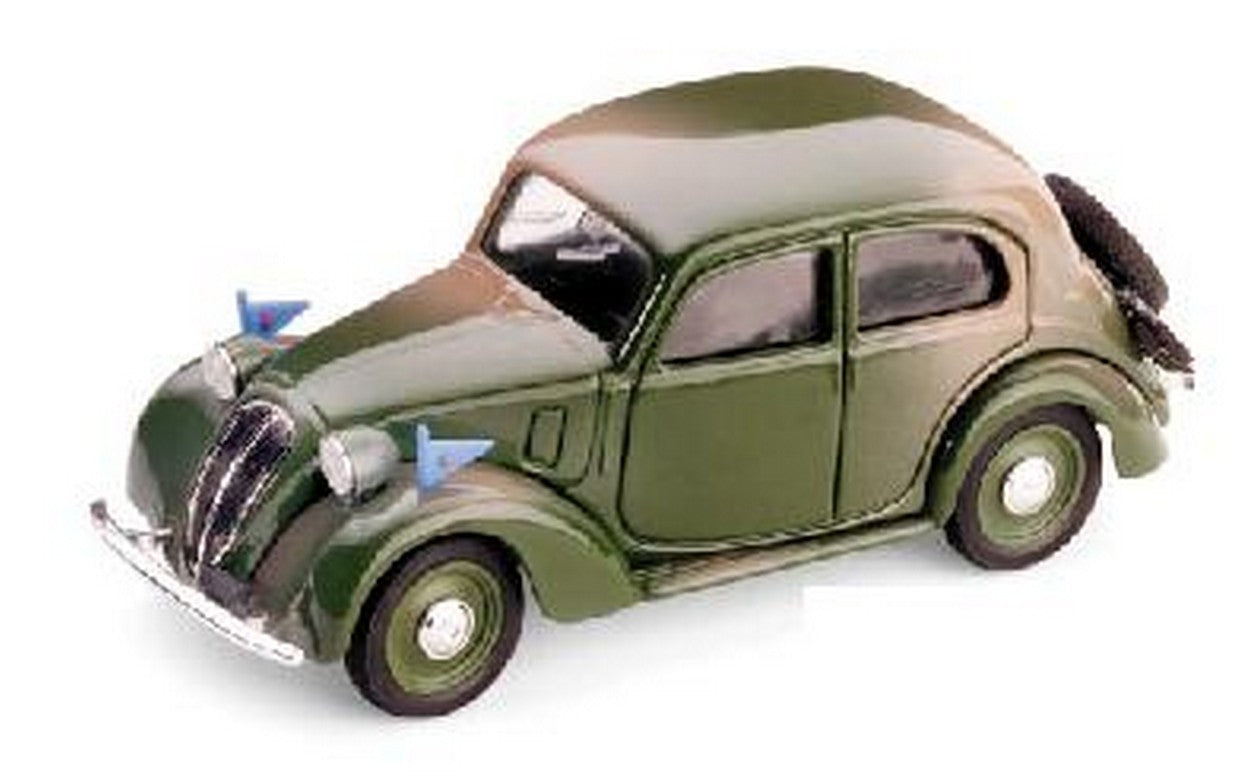 MODELLINO IN SCALA COMPATIBILE CON FIAT 1100 FORZE ARMATE 1937-39 1:43 BRUMM BM0034