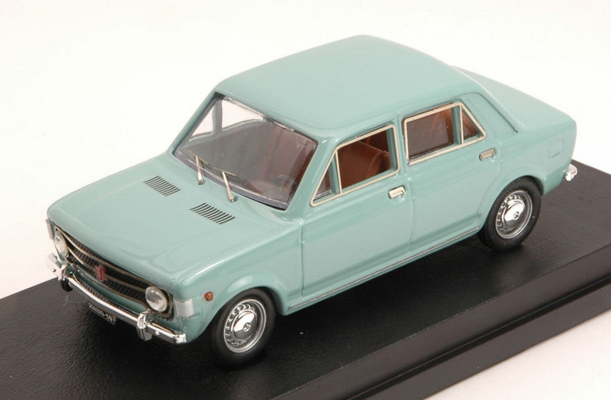 SCALE MODEL COMPATIBLE WITH FIAT 128 4 DOORS 1969 GARDA BLUE 1:43 RIO RI4135