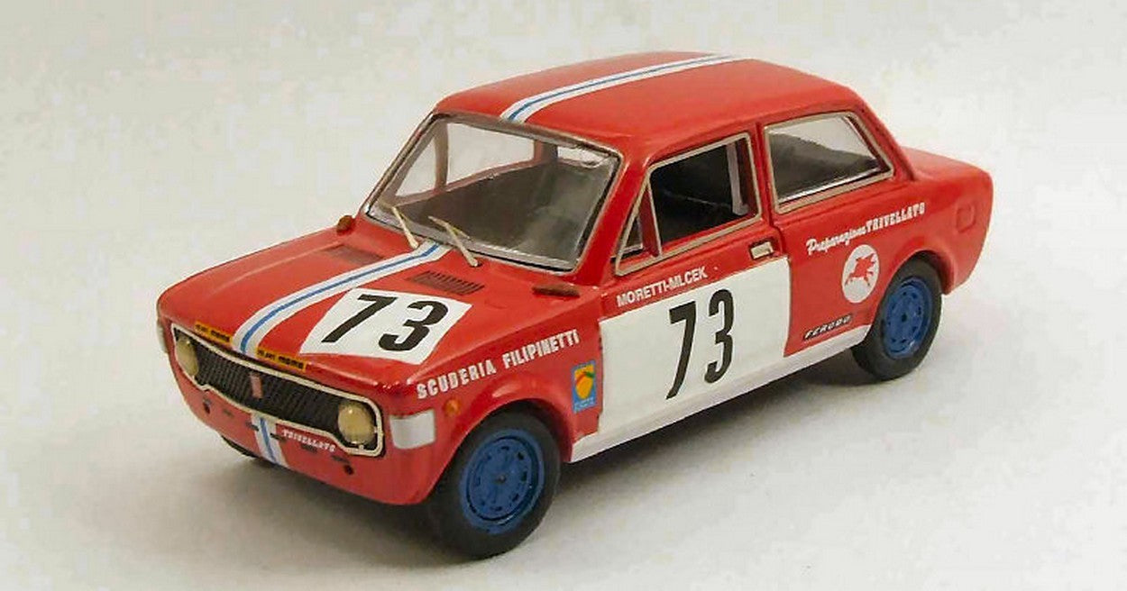 MODELLINO IN SCALA COMPATIBILE CON FIAT 128 N.73 BRNO 1971 MORETTI-MICEK 1:43 RIO RI4375