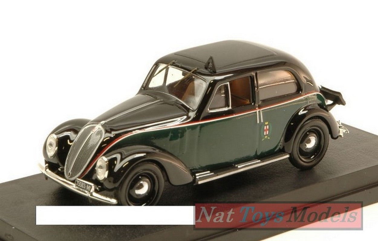 SCALE MODEL COMPATIBLE WITH FIAT 1500 C6 TAXI MILANO 1940 1:43 RIO RI4515
