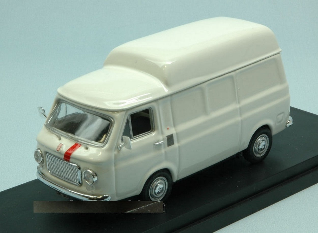 MODELLINO IN SCALA COMPATIBILE CON FIAT 238 TETTO ALTO 1970 WHITE 1:43 RIO RI4519