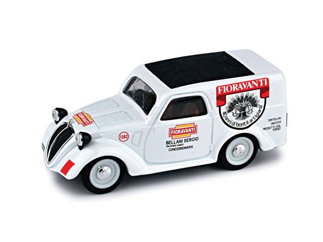 MODELLINO IN SCALA COMPATIBILE CON FIAT 500 B FIORAVANTI 1950 1:43 BRUMM BM0366