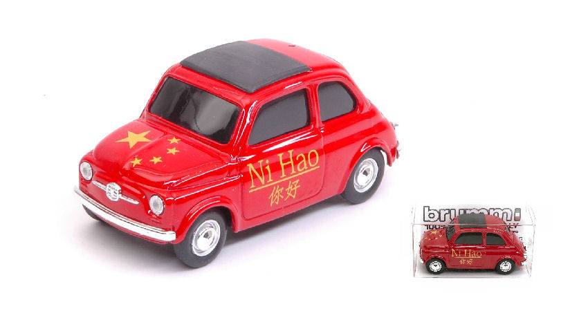 MODELE REDUIT COMPATIBLE AVEC FIAT 500 BRUMS CHINE 1:43 BRUMM BMBR060 MODEL