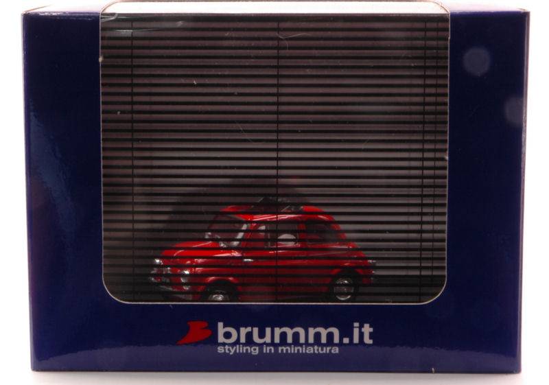 SCALE MODEL COMPATIBLE WITH FIAT 500 D 1960 SEXYBRUMM 35th ANNIVERSARY BRUMM 1972-2007 1:43 BRUMM BMS7207