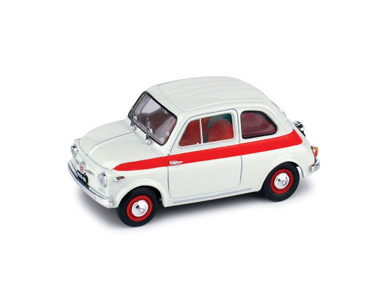 MODÈLE RÉDUIT COMPATIBLE AVEC FIAT 500 SPORT 1958 TOIT EN MÉTAL 1:43 BRUMM BM0361