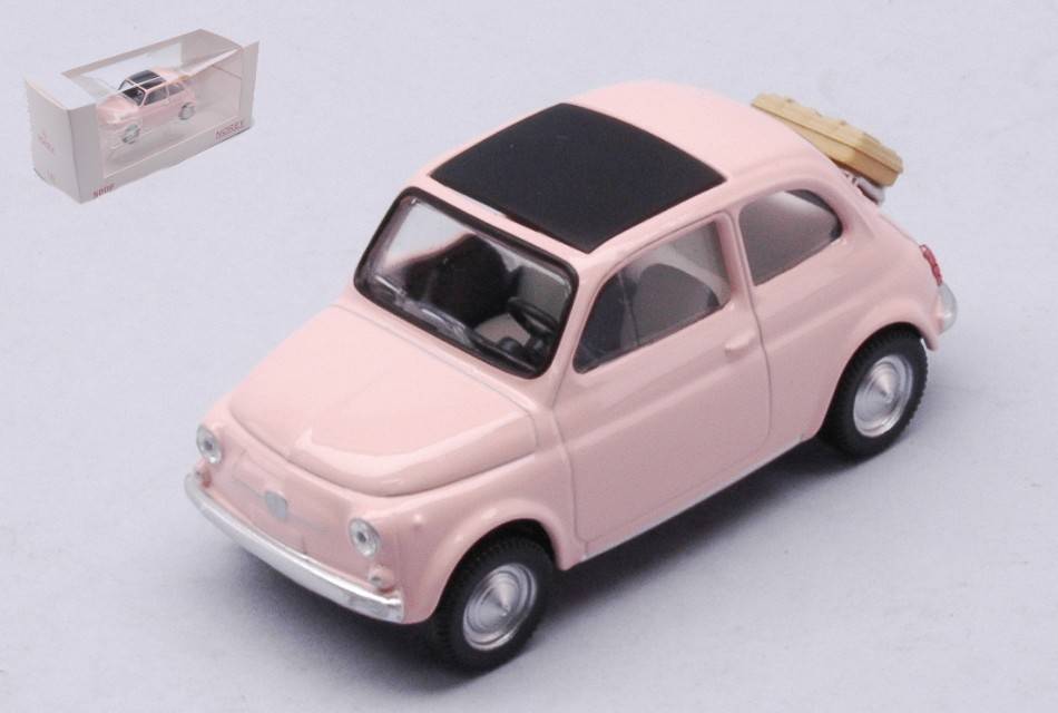 SCALE MODEL COMPATIBLE WITH FIAT 500F 1965 1:43 NOREV NV771200 DIE CAST