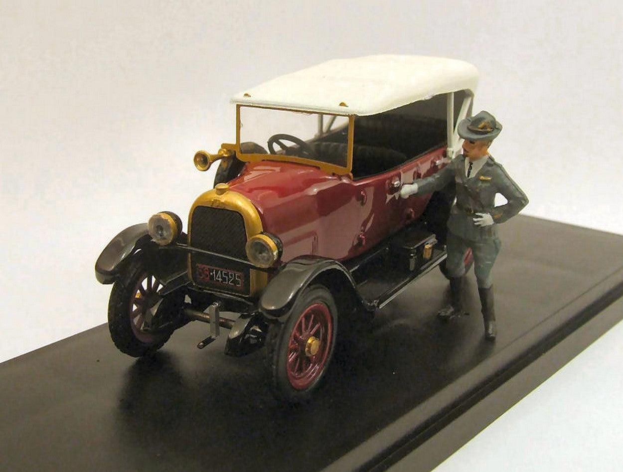 MODELLINO IN SCALA COMPATIBILE CON FIAT 501 GABRIELE D ANNUNZIO IMPRESA DI FIUME 1919 1:43 RIO RI4282P