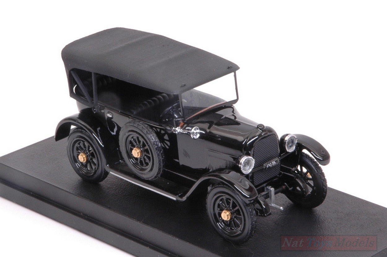 MODELE REDUIT COMPATIBLE AVEC FIAT 501 "LA SAETTA DEL RE" 1919 NOIR 1:43 RIO RI4569