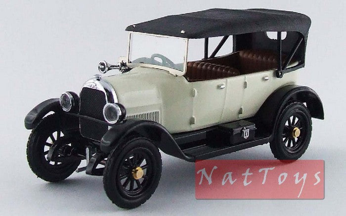 MODELE REDUIT COMPATIBLE AVEC FIAT 501 SPORT 1919/26 BLANC 1:43 RIO RI4446