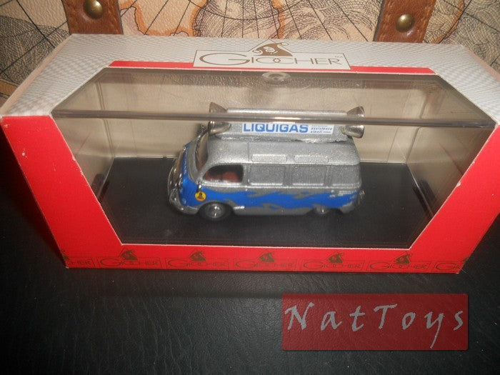 modellino IN SCALA COMPATIBILE CON Fiat 600 Coriasco Liquigas 1:43 Giocher GR19Q