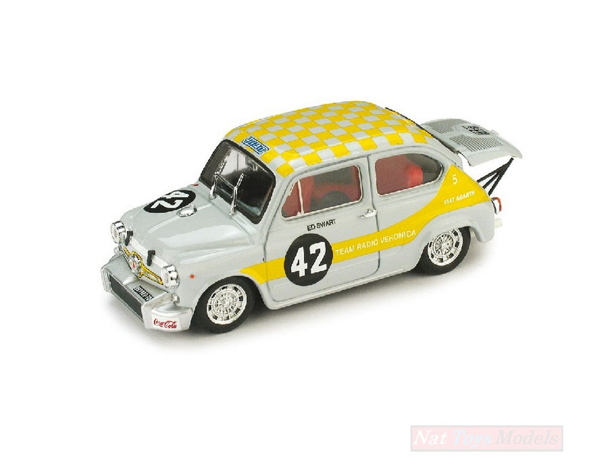 MODELLINO IN SCALA COMPATIBILE CON FIAT ABARTH 1000 N.42 1:43 BRUMM BM0421