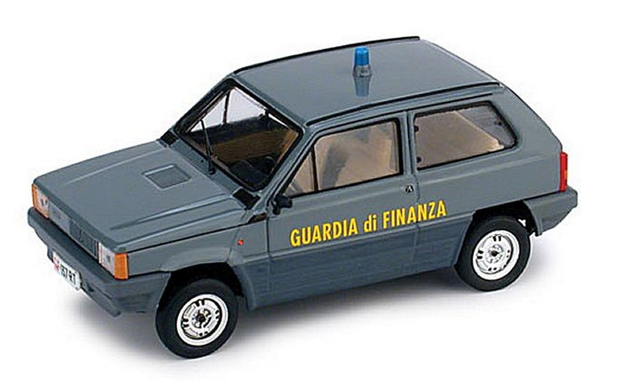 SCALE MODEL COMPATIBLE WITH FIAT PANDA 45 1980 GUARDIA DI FINANCA 1:43 BRUMM BM0396