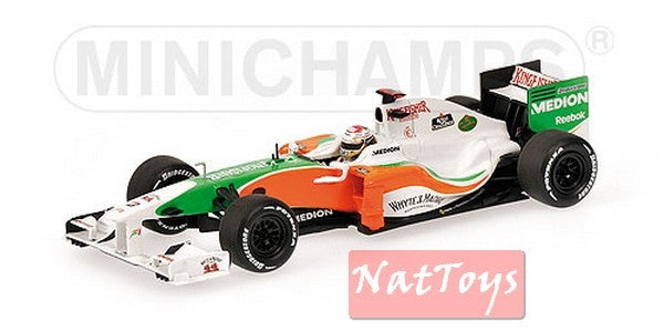 MODELLINO IN SCALA COMPATIBILE CON FORCE INDIA A.SUTIL 2010 SHOWC.1:43 MINICHAMPS PM400100084