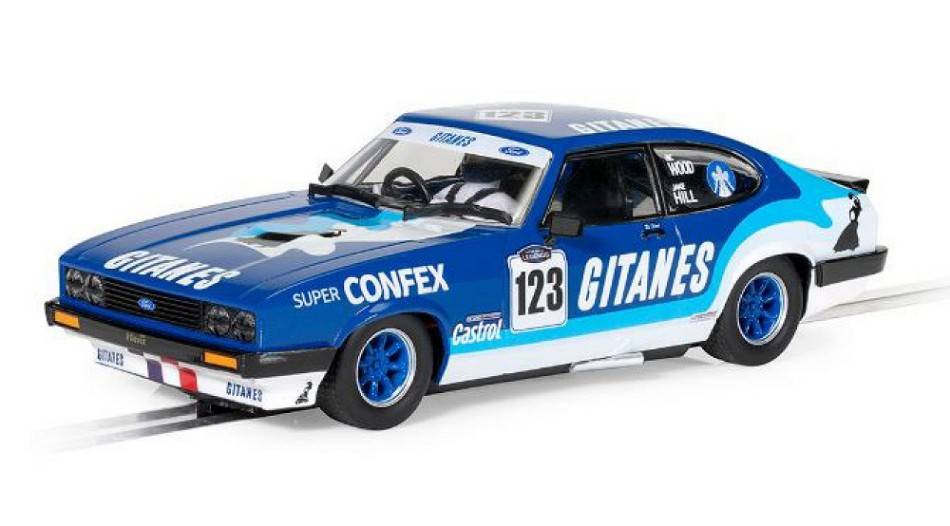 SCALE MODEL COMPATIBLE WITH FORD CAPRI MK3 GERRY MARSHALL TROPHY WINNER 2021 JAKE HILL 1:32 SCALEXTRIC C4402