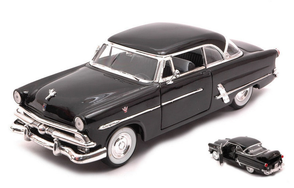 MODELLINO IN SCALA COMPATIBILE CON FORD CRESTLINE VICTORIA 1953 BLACK 1:24-27 WELLY WE22093BK