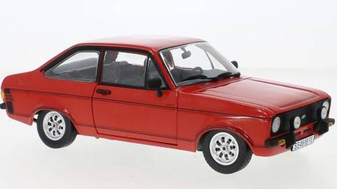 MODELE REDUIT COMPATIBLE AVEC FORD ESCORT MKII RS1600 SPORT ROUGE 1:18 SUNSTAR SS4618