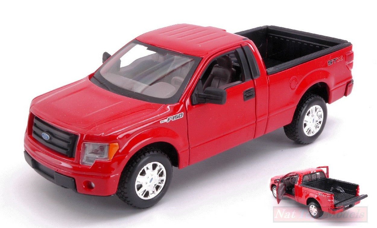 MODELLINO IN SCALA COMPATIBILE CON FORD F-150 STX 2005 RED 1:27 MAISTO MI31270R