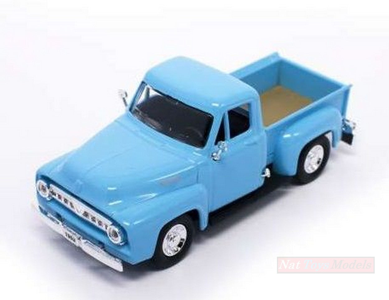 MODELLINO IN SCALA COMPATIBILE CON FORD F100 PICK UP 1953 LIGHT BLUE 1:43 LUCKY LDC94204LB