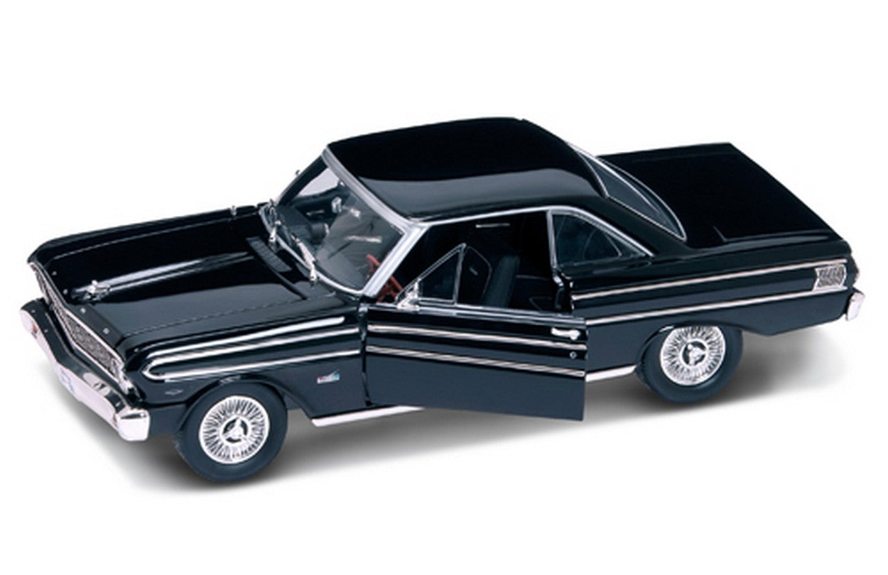 MODELLINO IN SCALA COMPATIBILE CON FORD FALCON 1964 BLACK 1:18 YAT MING YM92708BK