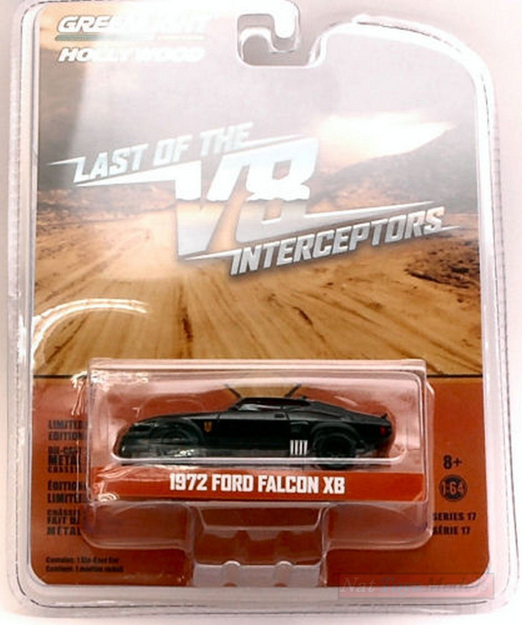 MODELLINO IN SCALA COMPATIBILE CON FORD FALCON 1973 "LAST OF THE V8 INTERCEPTORS (1979) MADMAX" 1:64 GREENLIGHT GREEN44770A
