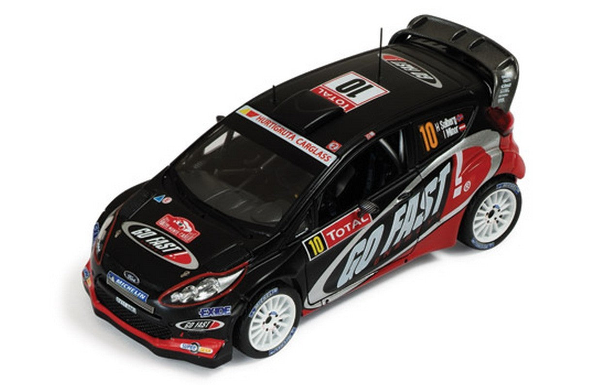 MODELLINO IN SCALA COMPATIBILE CON FORD FIESTA RS WRC N.10 13th MONTE CARLO 2012 SOLBERG-MINOR 1:43 IXO MODEL RAM495
