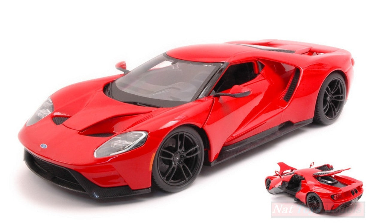 MODELE REDUIT COMPATIBLE AVEC FORD GT 2017 ROUGE 1:18 MAISTO MI31384RR