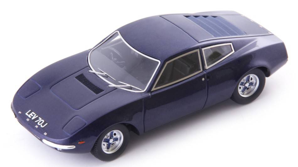 SCALE MODEL COMPATIBLE WITH FORD GT 70 1970 BLUE 1:43 AVENUE43 AVN60030