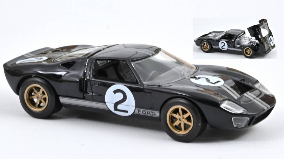 SCALE MODEL COMPATIBLE WITH FORD GT40 1966 N.2 JET-CAR 1:43 NOREV NV270574