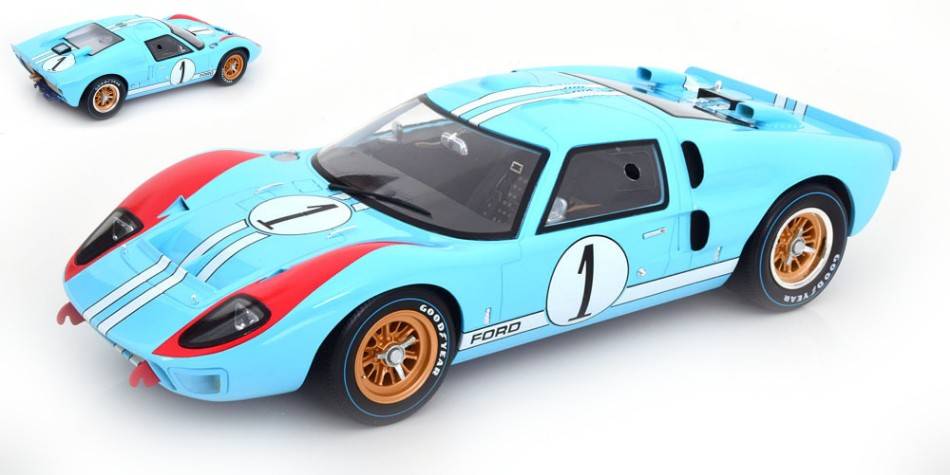 SCALE MODEL COMPATIBLE WITH FORD GT40 MK II N.1 24 H LE MANS 1966 MILES-HULME 1:12 CMR CLASSIC MODEL REPLICARS CMR12035
